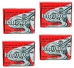 Grampo Teimoso N5 Preto Caixa C/ 100un Kit 03 caixas Pequenas incolor