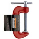 Grampo Tipo C Leve Sargento Fixação Marcenaria Carpintaria 4'' Starfer