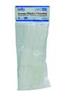 Grampo Trilho Plastico Dellofix Estendido Branco