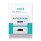 Grampos Coloridos para Mini Grampeador Profissional - Nº 10 - Mimo - 2000 Unids