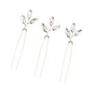 Grampos De Cabelo Para Casamento Femininos: Presilhas De Cabelo Com Pérolas E Strass Em Formato De