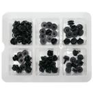 Grampos Presilhas Parabarro Universal Carro Kit 70 Grampos Presilhas Parabarro Universal Carro Kit 70