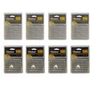 Grampos Tapeceiro 6mm 4pçs + Grampos 8mm 4pçs 5068 Titanium