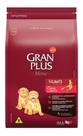 Gran plus caes filhote medio carne 3kg