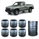 Gran Silverado Coxim Cabine Completo 6Pçs + Calço Carroceria