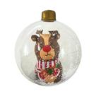 Grande Bola Inflável De Natal Com Decoração De Floco De Neve Para Decorações De Feriados Internas E