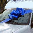 Grande laço de carro azul royal, embrulho para presente, etc., 63 cm de largura Grande laço de carro azul royal, embrulho para presente, etc., 63 cm de largura