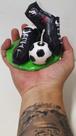 Grande Vela de Aniversário Decoração Festa Futebol Vasco da Gama Chuteira Bola