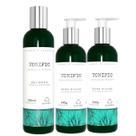 Grandha Tonific 1 Shampoo 2 Baba D'Aloe Flores e Vegetais