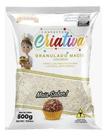 Granulado Branco 500g para Confeitaria e Decoração de Doces