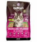Granulado de Madeira para Gatos Ipet Woods 10kg Granulado de Madeira para Gatos Ipet Woods 10kg