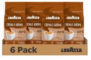 Grãos de café Lavazza Crema E Aroma 6x1 kg de torrefação média