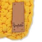 Gratidão Etiqueta Borda Bandeirinha 5,3x2,0cm Idêntico a Foto do Anuncio