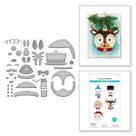 Gravado Dies Spellbinders Santa's Festive Circle Crew