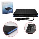GRAVADOR CD E DVD 3.0 EXTERNO DG-320C usb e type C