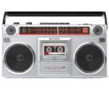 Gravador de leitor de cassetes de rádio Boombox Riptunes RACR510BT