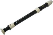 Gravador de soprano Yamaha YRS 301III alemão com dedilhado marrom