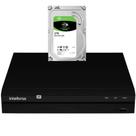 Gravador De Video Via Rede Ip Intelbras Nvd 1408 8 Ch com hd 2tb