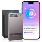 Gravador de voz AI ABVPO transcreve e resume 64GB Starlight