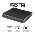 Gravador Digital De Vídeo MHDX 1208 Com 8 Canais Intelbras - System Security Force