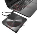 Gravador e Leitor de DVD CD Slim Preto 5gbs USB 3.0 Para Notebook Dell Samsung Acer Lenovo