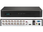 Gravador Híbrido Uniarch XVR116G2 16 Canais HD para Câmeras de Segurança