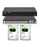 Gravador MHDX 1232 32 Canais Multi HD 5x1 C/02 HDs 3TB