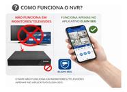 Gravador Vídeo Digital Segurança Elgin Nvr 16 Canais Hdmi