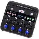 Gravador zoom podtrak p4next áudio podcast multitrack portátil