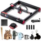 Gravadora Laser CNC Completa Alpha MK2 20W, Corta MDF até 20mm e Grava Metais Suporte e Treinamento Gratuito