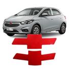 Gravata Adesiva Chevrolet Onix 2017 Vermelho Refletivo