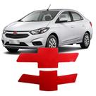Gravata Adesiva Chevrolet Prisma 2017 Vermelho Refletivo