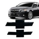Gravata Adesiva Resinada Cruze Hatch 2015 à 2016 Black Piano