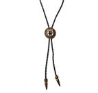 Gravata bolo tie indio apache