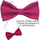 Gravata Borboleta Marsala Tecido Fosco Infantil Para Pajens e Eventos