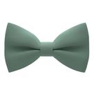Gravata borboleta masculina clássica pré-amarrada Bow Tie House, verde formal