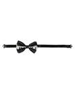 Gravata borboleta pré-amarrada Bow Tie Dress Up America unissex (piano)