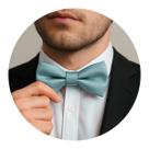 Gravata Borboleta Verde Escura Masculina Casamento Elegante