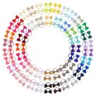 Gravata de cabelo Jollybows 2" para bebês e meninas, 100 unidades