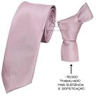 Gravata Rose para Padrinhos e Eventos Tecido Trabalhado Quadradinho Gravata Rose para Padrinhos e Eventos Tecido Trabalhado Quadradinho