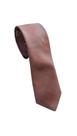 gravata slim fit marrom claro