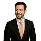 Gravata Slim Masculina Bege Clássica Casamento Elegante