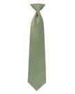 Gravata Umo Lorenzo Lorenzo Boys Sage Clip-On para crianças Gravata Umo Lorenzo Lorenzo Boys Sage Clip-On para crianças