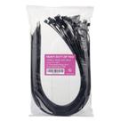 Gravatas com zíper Dtlpty Heavy Duty Nylon PA66 pretas 66 cm, pacote com 60