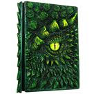 Gravura em resina gravada em relevo 3D Dragon Eye Journal LZLighActor