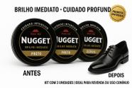Graxa Nugget 36Gr preta com 3 unidades