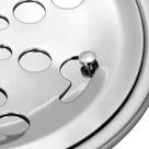 Grelha 10x10 cm Fecho e Porta Grelha Caixilho Aço Inox