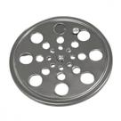 Grelha Aco Inox Redonda Tecnotrava 10X10Cm Com Fecho