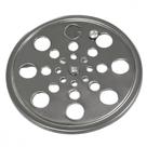 Grelha Aco Inox Redonda Tecnotrava 15X15Cm Com Fecho