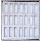 Grelha Alum Compl.20X 20 Escovado Sol